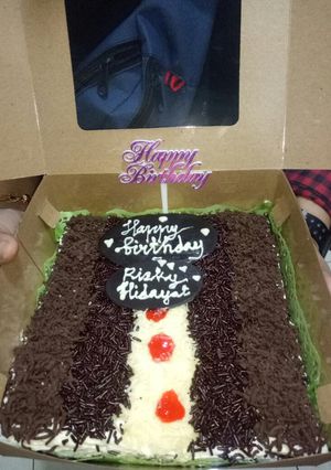 Foto resep Cake potong kukus hias ultah,super lembut hanya 3 telur