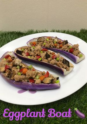 Foto resep Eggplant boat 🍆