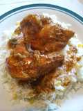Spicey chicken with gravy
