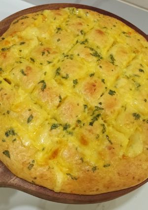 Foto resep Garlic Cheese Bread tanpa ulen,anti ribet, anti gagal!