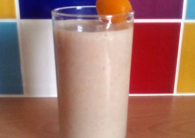 Recipe of Favorite Vickys Peach &amp; Apricot Smoothie, GF DF EF SF NF