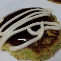 A picture of Diet Menu Tofu Okonomiyaki.