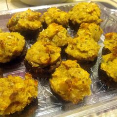A picture of Stuffed Mushrooms.