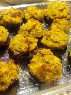 A picture of Stuffed Mushrooms.