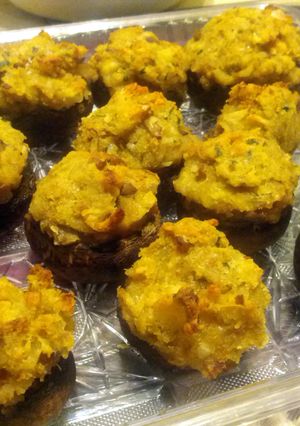 A picture of Stuffed Mushrooms.