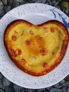 Una foto de Bizcocho de cerezas