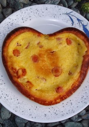 Una foto de Bizcocho de cerezas