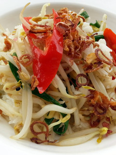 A picture of Bean Sprouts Rice Salad.