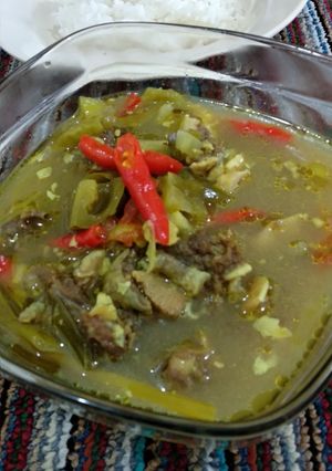Foto resep Asam-Asam Tulang Sapi Muda (Masak Asam Tulangan)