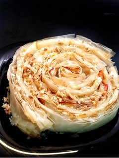 Foto principal de Tarta crujiente de manzanas y crema pastelera