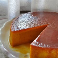 A picture of Caramel Kabocha Squash Pudding.