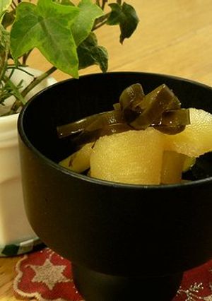 A picture of Delicious Kazunoko (Herring Roe) for Osechi.