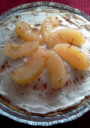 A picture of Apple Cream Cheese Pie.