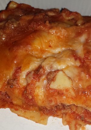 A picture of Crock pot lasagna.