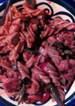 A picture of Pasta bake.