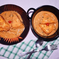 A picture of Paneer Pasanda.