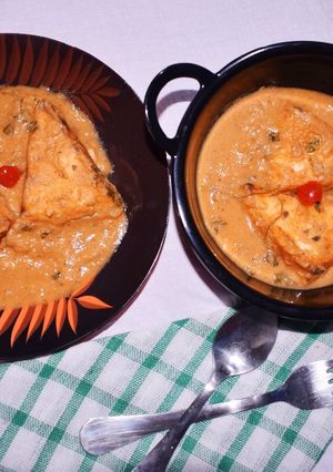 A picture of Paneer Pasanda.