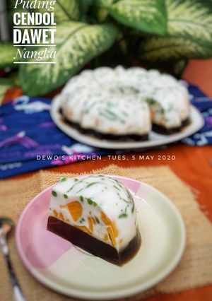 Foto resep Puding Cendol Dawet Nangka