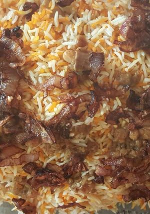 صورة لوصفة برياني لحم