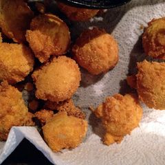 A picture of Jalapeno Hush puppies.