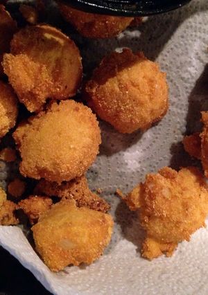 A picture of Jalapeno Hush puppies.
