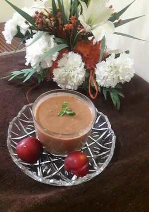 A picture of Peach and Plum chutney.
