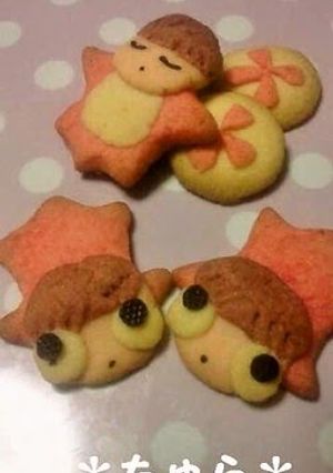 A picture of Ghibli Ponyo Cookies.