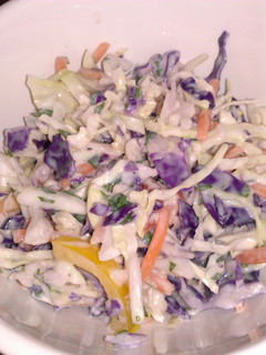 A picture of Colorful Coleslaw.