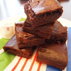 A picture of Ultra-Rich Tofu Brownies with 1/3 the Calories!.