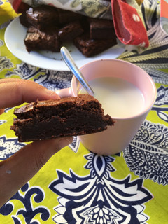 Una foto de Brownie fácil