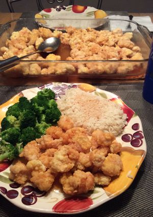 A picture of Chicken Maui.