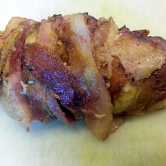 British Style Bacon Wrapped Chicken A picture of British Style Bacon Wrapped Chicken.