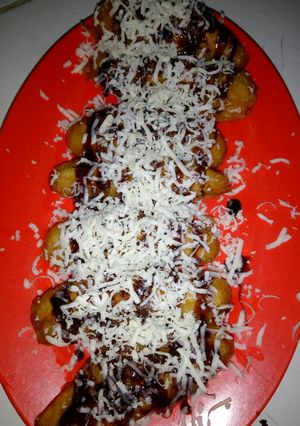 Foto resep Pisang goreng Coklat Keju