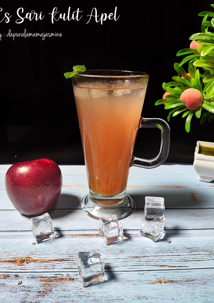 Foto resep Es Sari Kulit Apel🍎