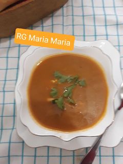 صورة لوصفة حساء السمك والخضار 🥣🐟