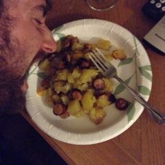 A picture of Baked Sausage N Taters.