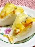 For Bentos: Hanpen Fish Cake Egg "Sandwich"