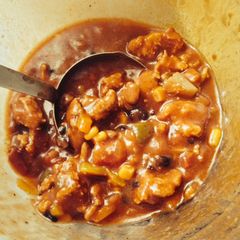 A picture of Chicken Chilli.