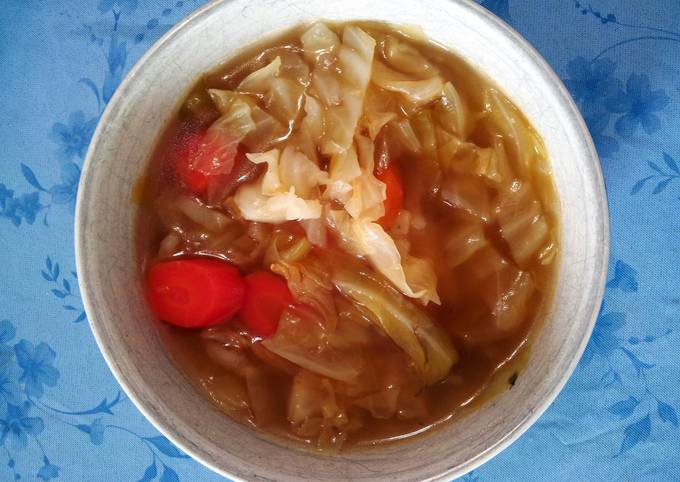 Easiest Way to Prepare Homemade Cabbage Soup