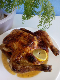 Una foto de Pollo al limón