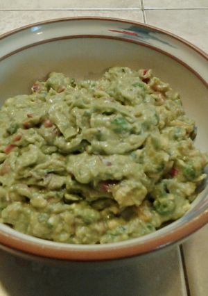 A picture of Easy Peasy Guacamole!.