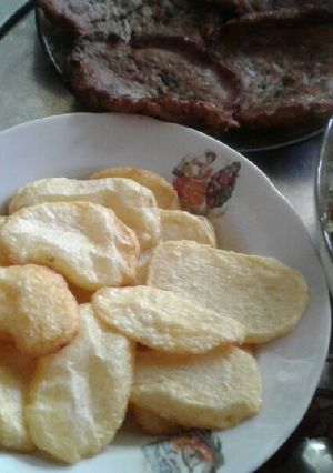 صورة لوصفة بطاطا مقلية