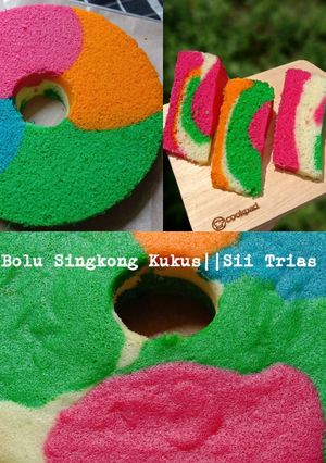 Foto resep Bolu Singkong Kukus
