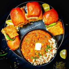 Masala pav bhaji A picture of Masala pav bhaji.