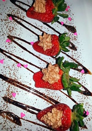 A picture of Armaretto ChocolateStrawberry Whips`.