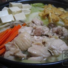 A picture of My Favorite Salt Chanko Hot Pot.
