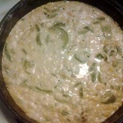 A picture of Creamy zucchini with corn.