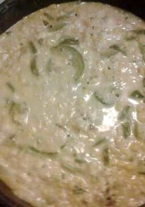 A picture of Creamy zucchini with corn.