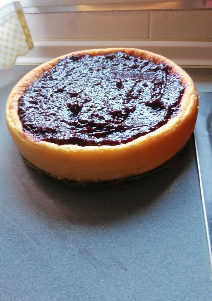 Una foto de Tarta de queso esponjosa