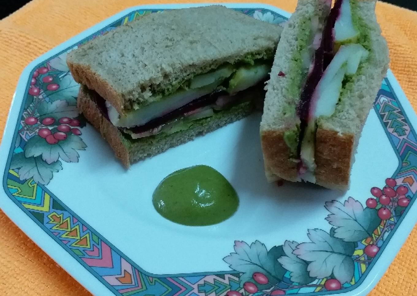 Vegetable Sandwich